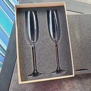 Lenox toasting flutes